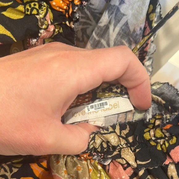 Floral Black Dress - Picture 4 of 6